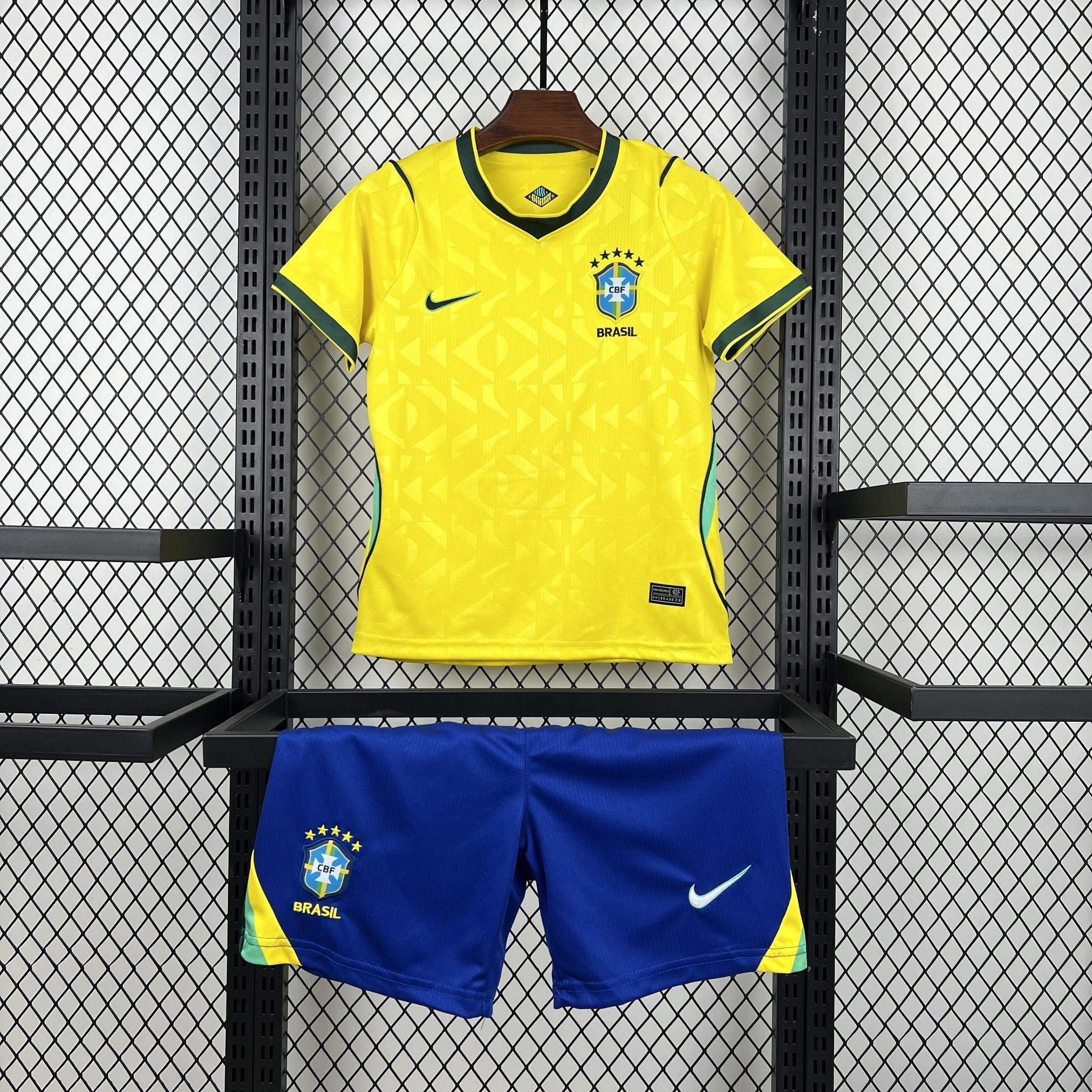 Brasil Kit Criança Camisola Principal 2026
