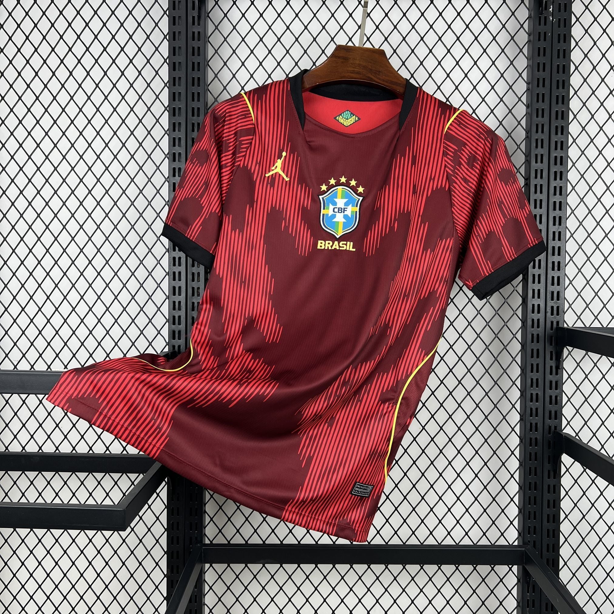 Brasil 2026 Copa do Mundo Camisola Vermelha