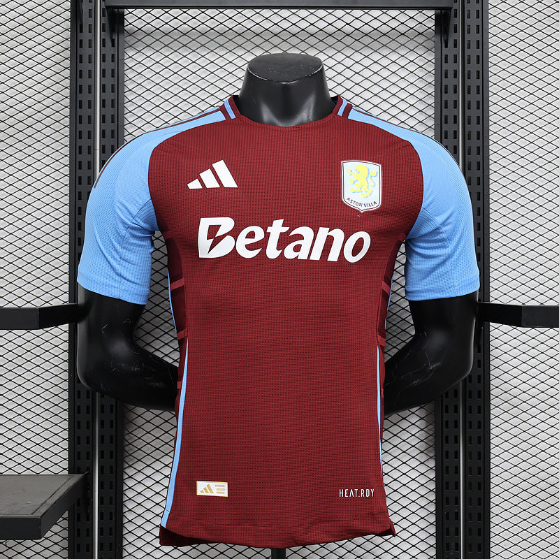 Aston Villa 24/25 Camisola Principal Versão Jogador
