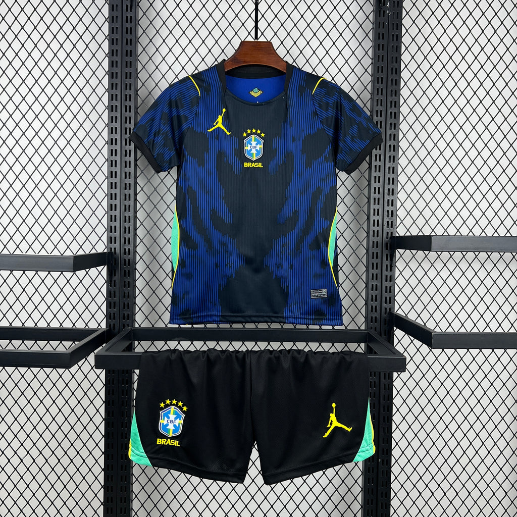 Brasil Kit Criança Camisola Alternativa 2026
