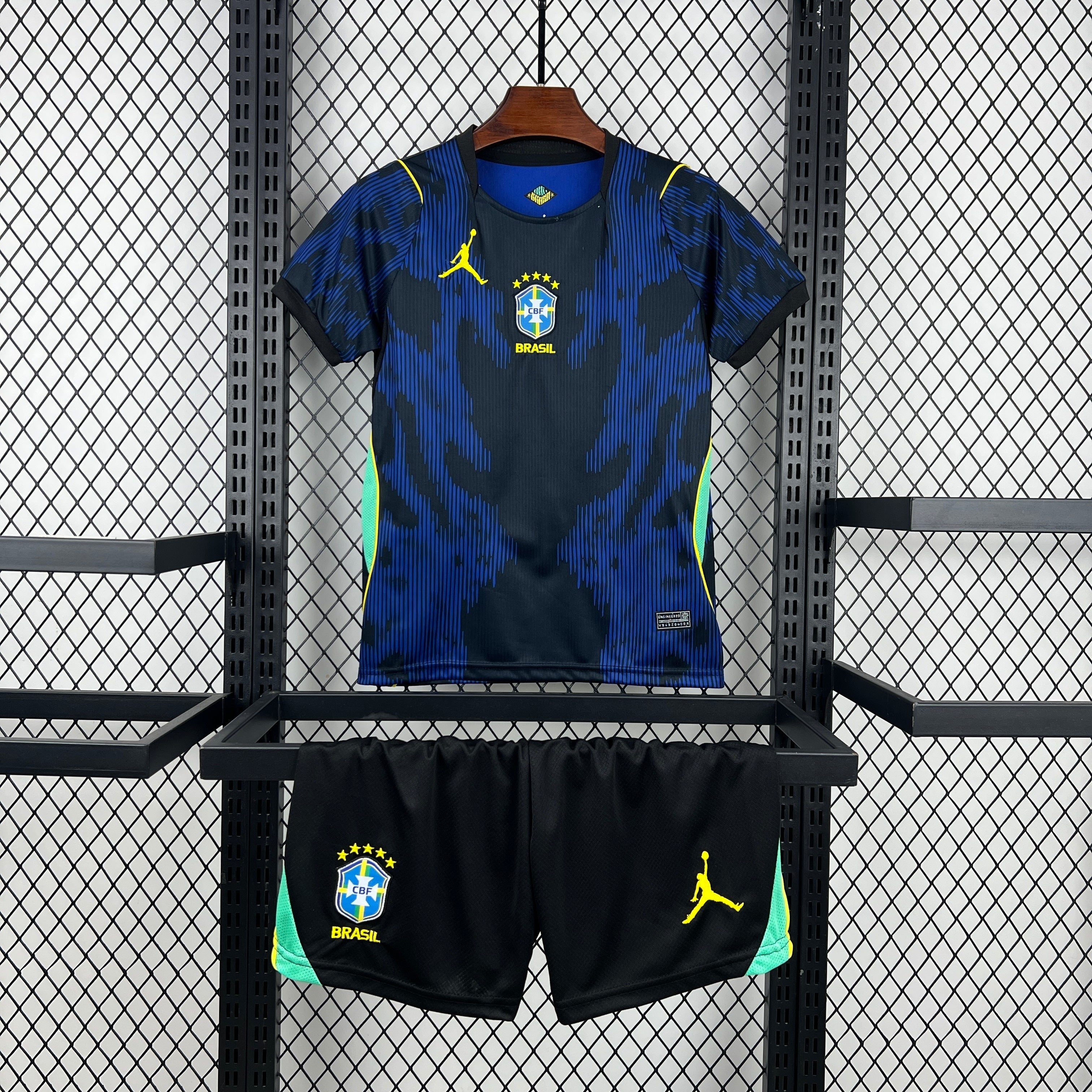Brasil Kit Criança Camisola Alternativa 2026