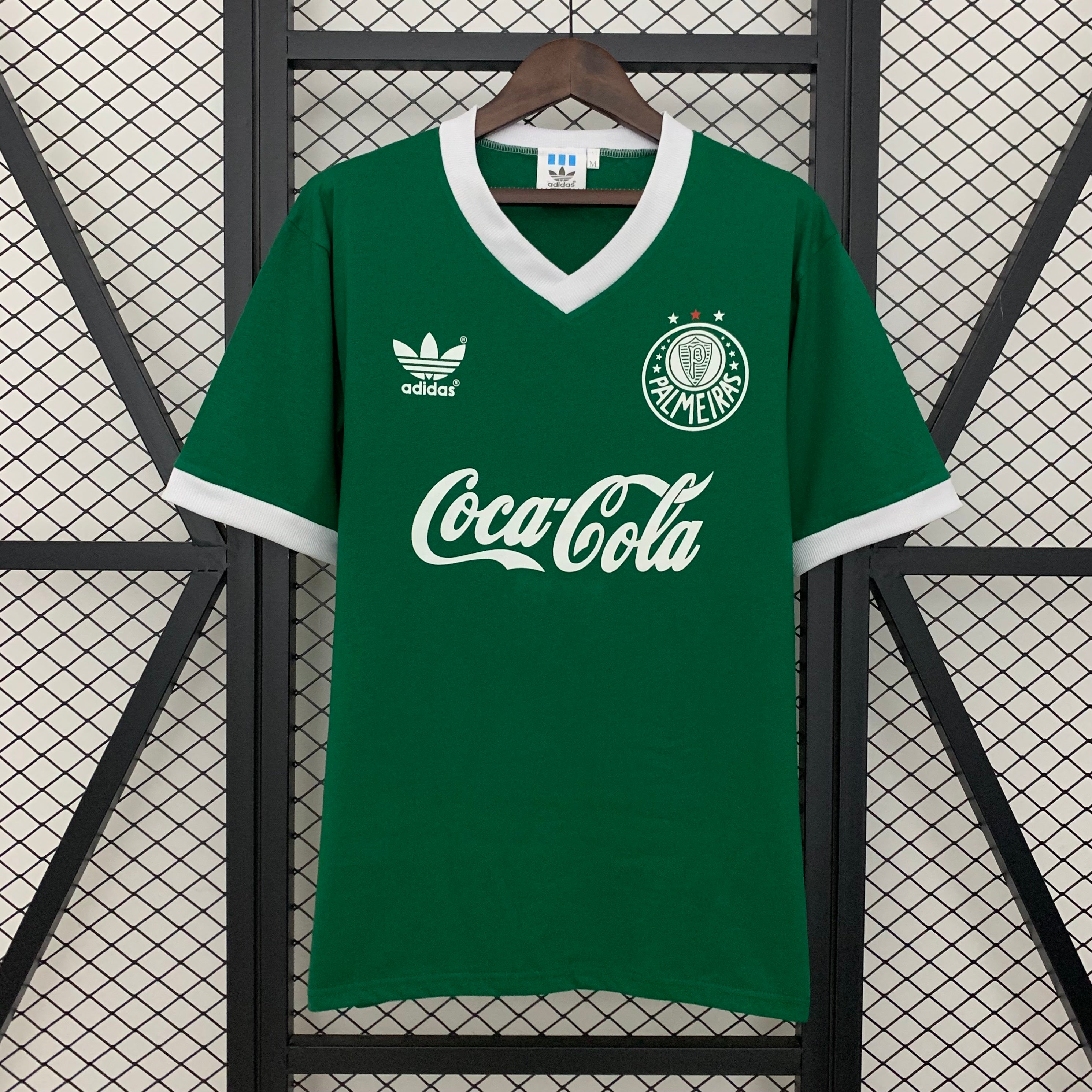 Palmeiras 1987 Camisola Principal Retro