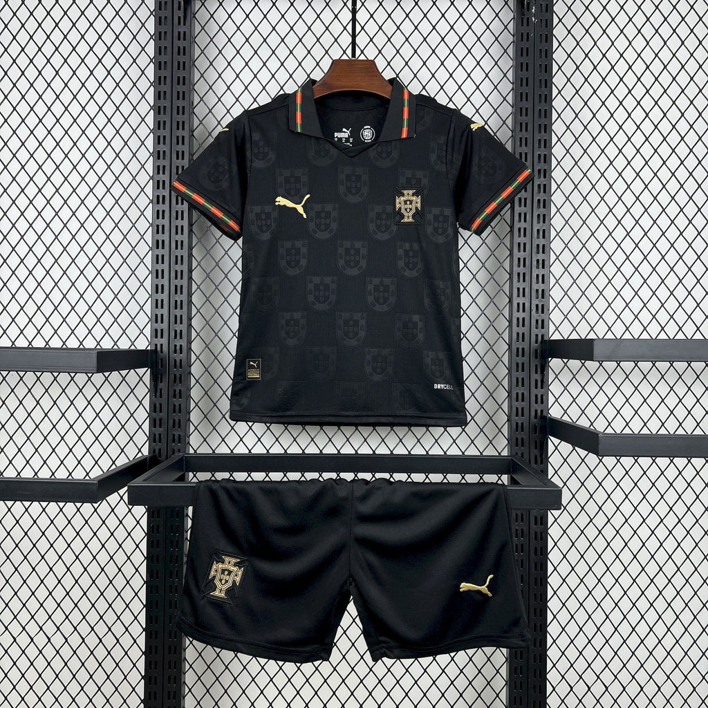 Portugal Kit Criança Camisola Pantera Negra 2026