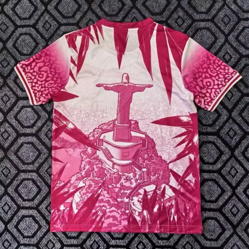 Brasil 25/26 Camisola Cristo Rosa
