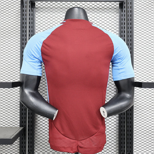 Aston Villa 24/25 Camisola Principal Versão Jogador