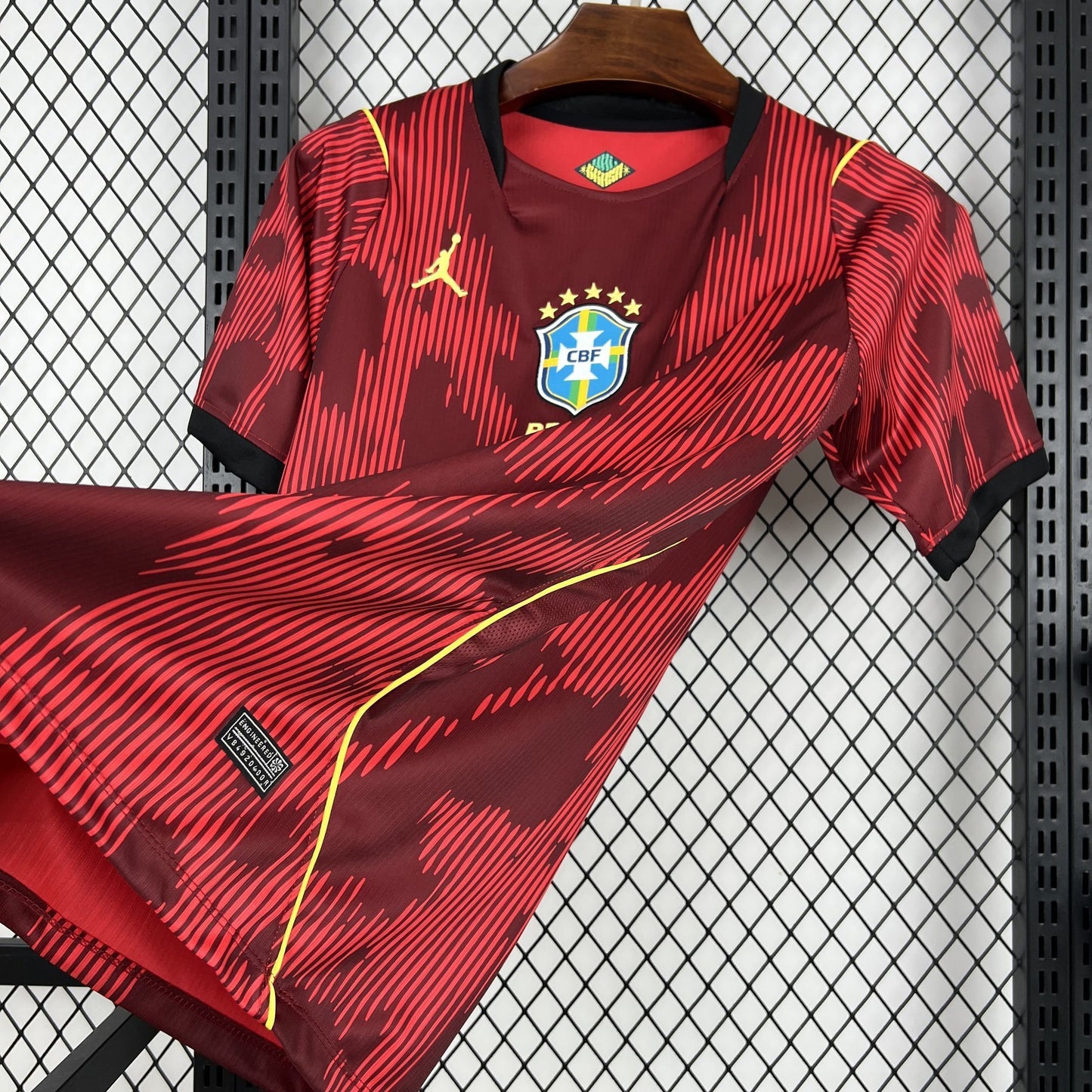 Brasil 2026 Copa do Mundo Camisola Vermelha