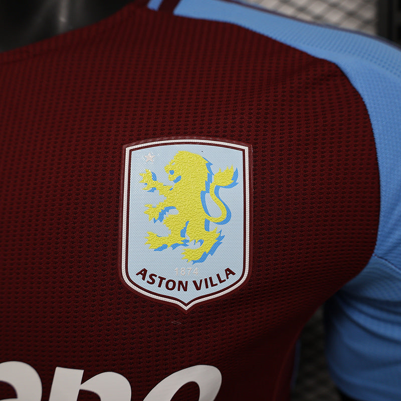 Aston Villa 24/25 Camisola Principal Versão Jogador