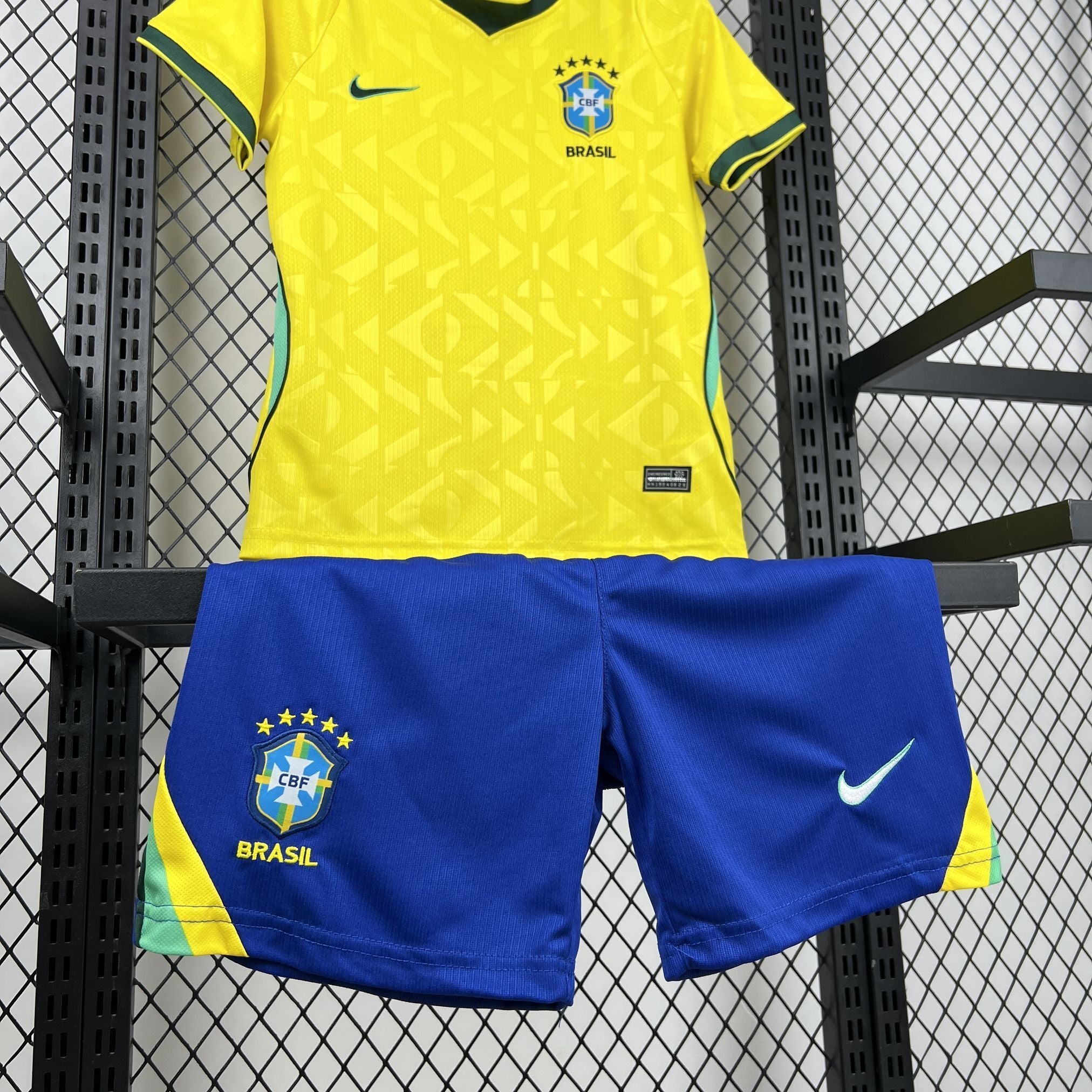 Brasil Kit Criança Camisola Principal 2026
