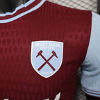 West Ham 24/25 Camisola Principal Versão Jogador