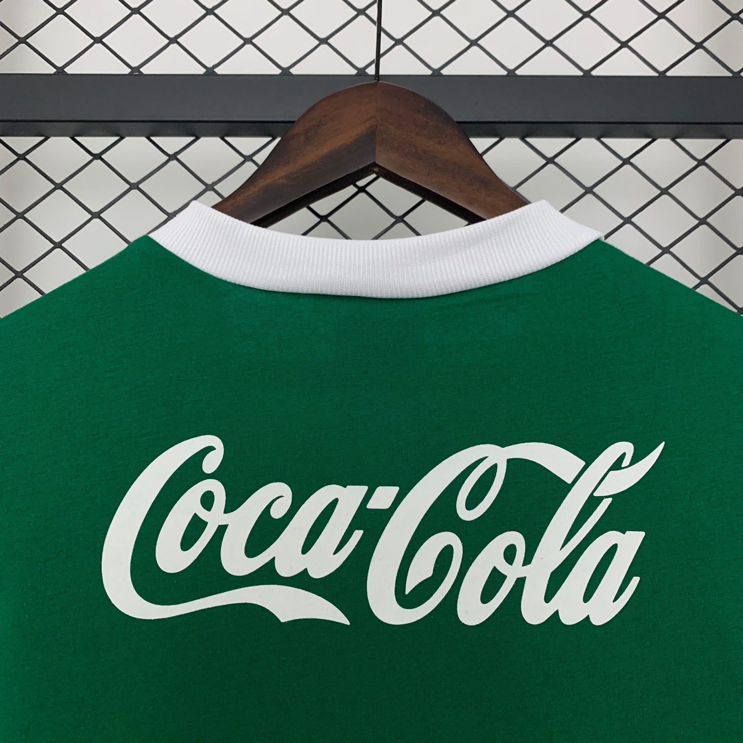 Palmeiras 1987 Camisola Principal Retro