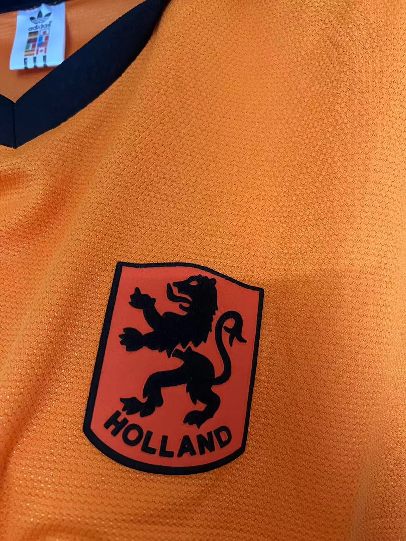 Holanda Camisola Principal 1980 Retro