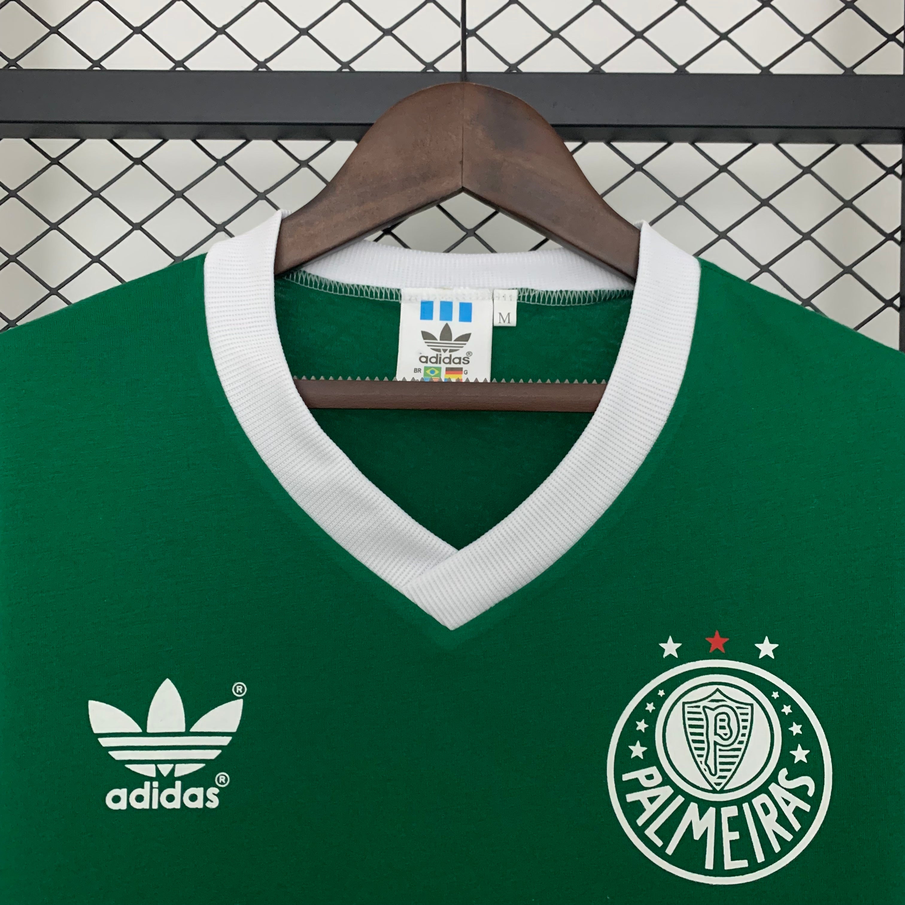 Palmeiras 1987 Camisola Principal Retro